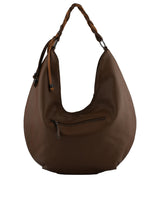 Dina - Sac porté épaule marron