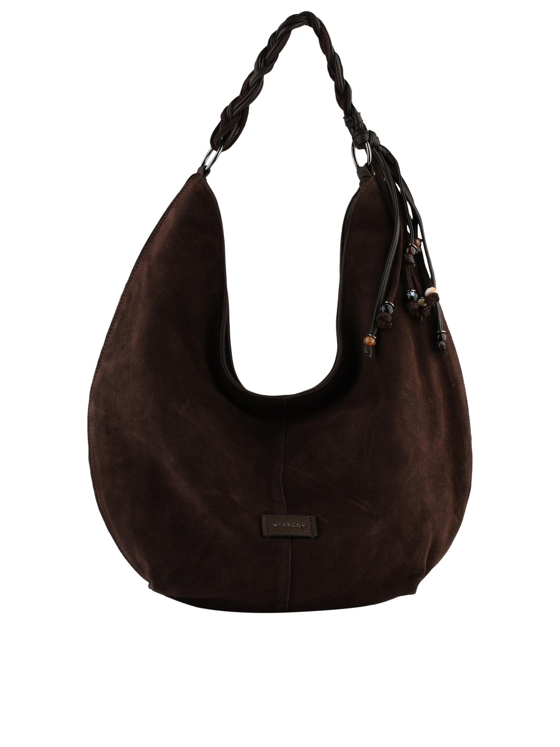 Dina - Sac porté épaule taupe