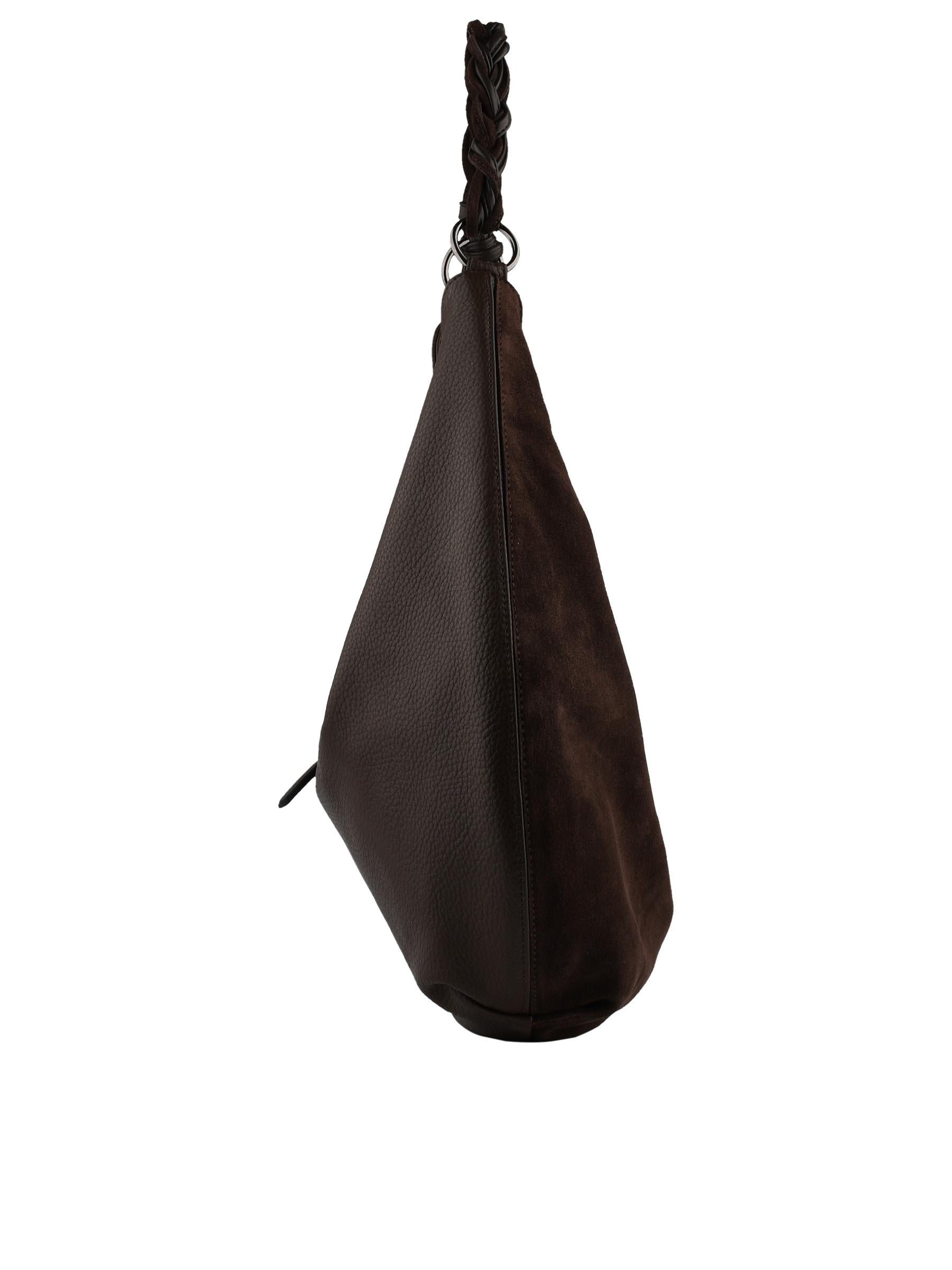 Dina - Sac porté épaule taupe