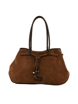 Dina - Sac porté épaule marron