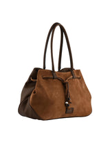 Dina - Sac porté épaule marron