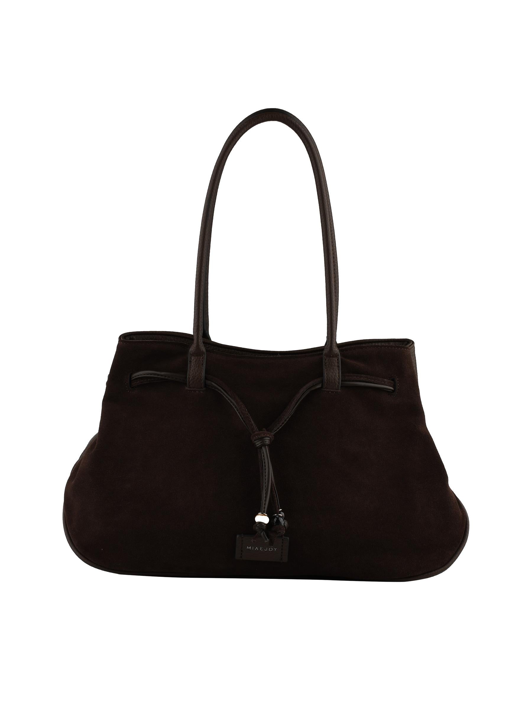 Dina - Sac porté épaule taupe
