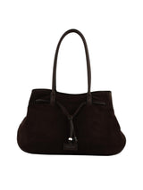 Dina - Sac porté épaule taupe
