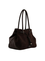 Dina - Sac porté épaule taupe