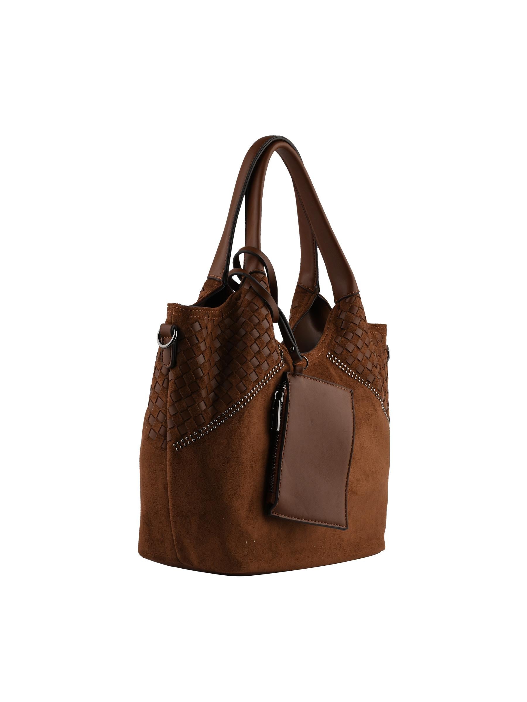 Marley - Sac porté épaule camel