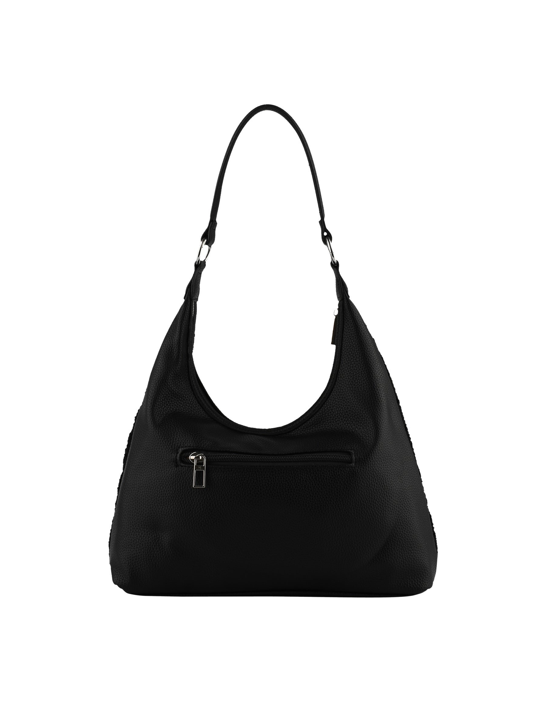 Stella - Sac porté épaule noir