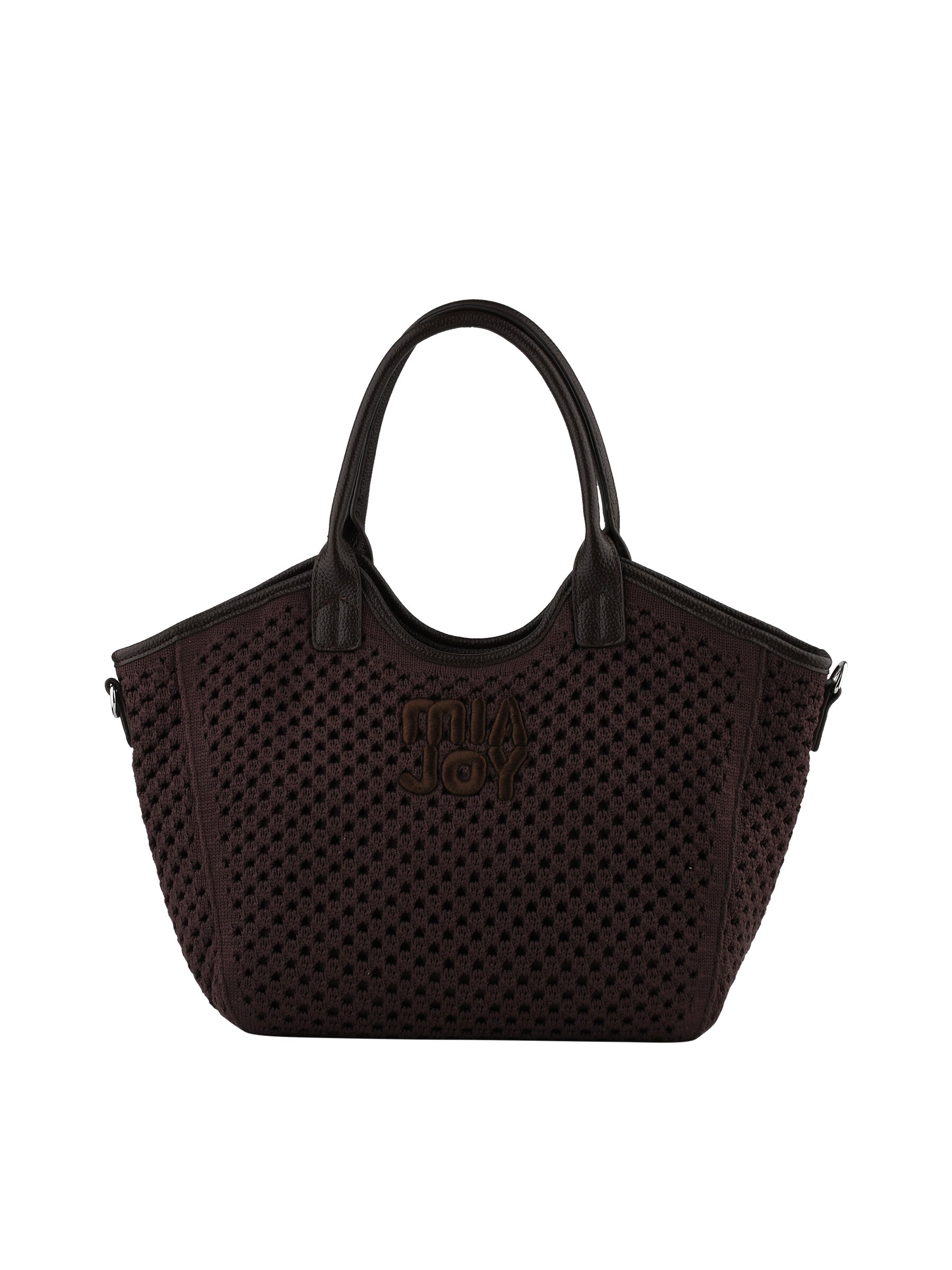 Stella - Sac porté main chocolat