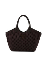 Stella - Sac porté main chocolat