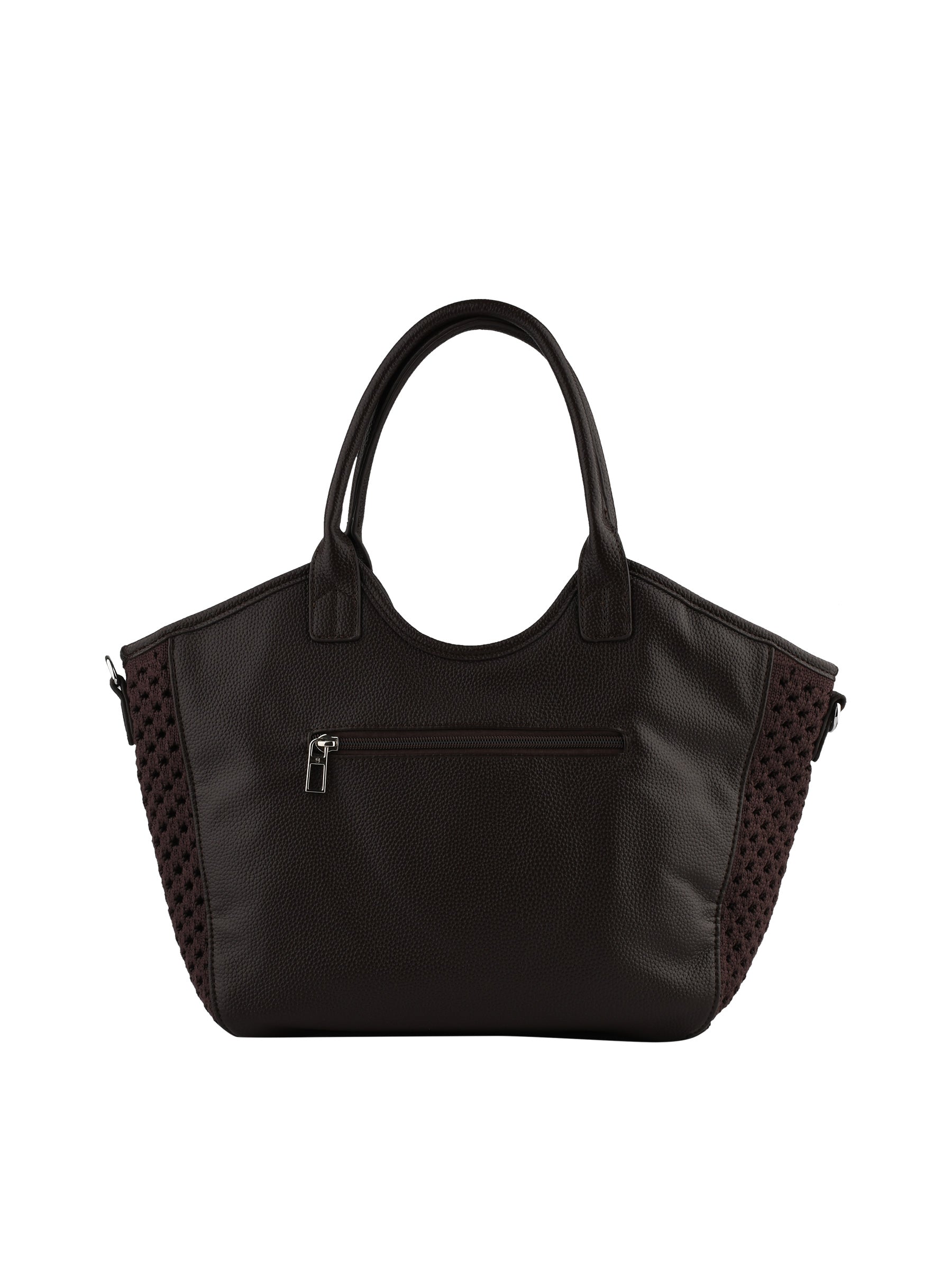 Stella - Sac porté main chocolat