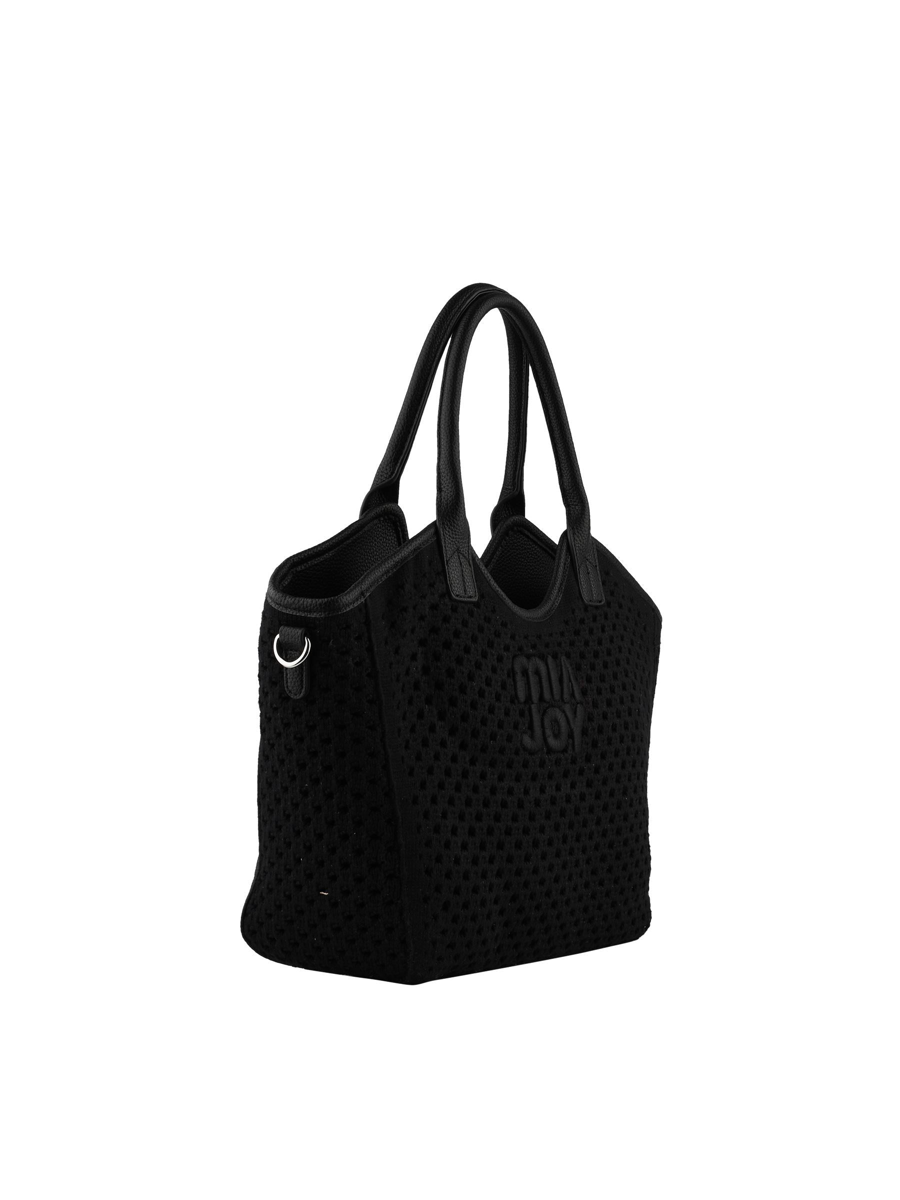 Stella - Sac porté main noir