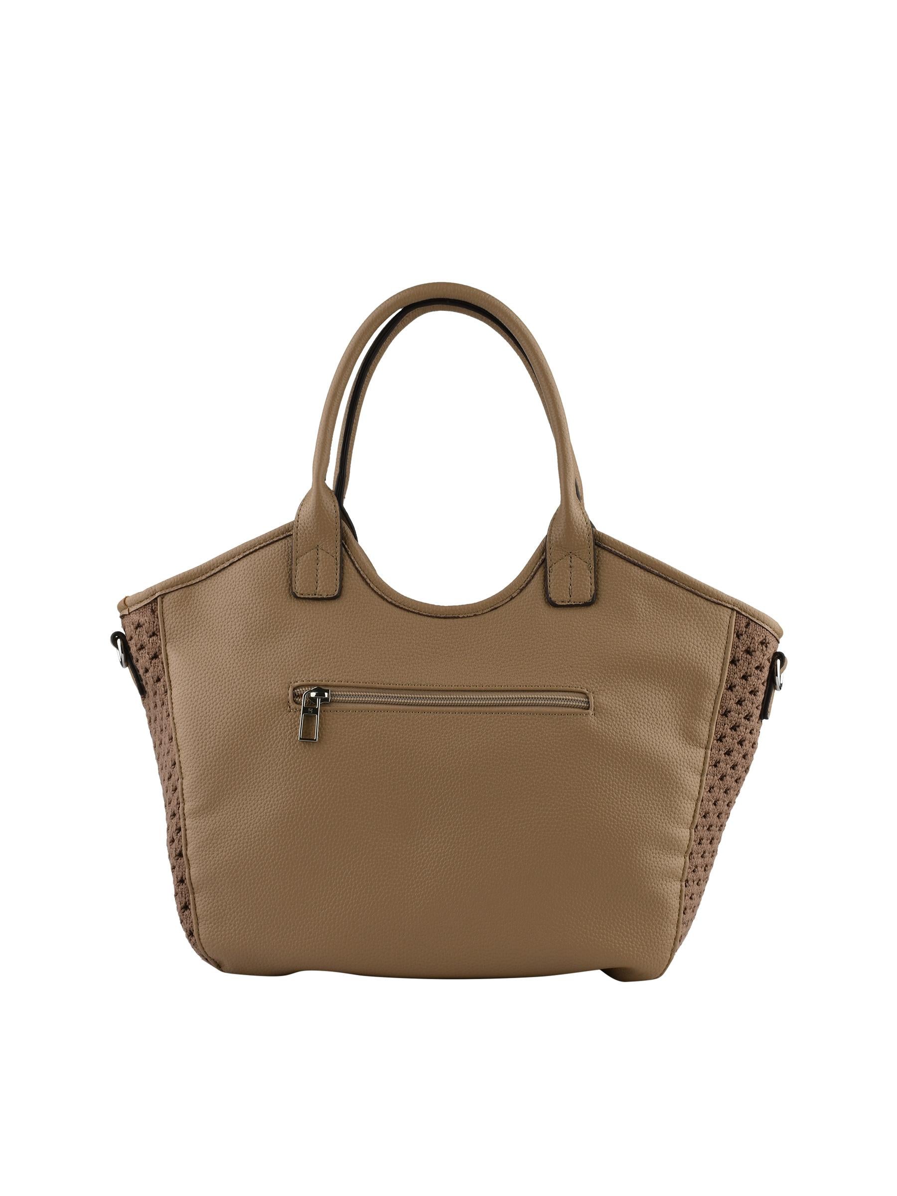 Stella - Sac porté main taupe