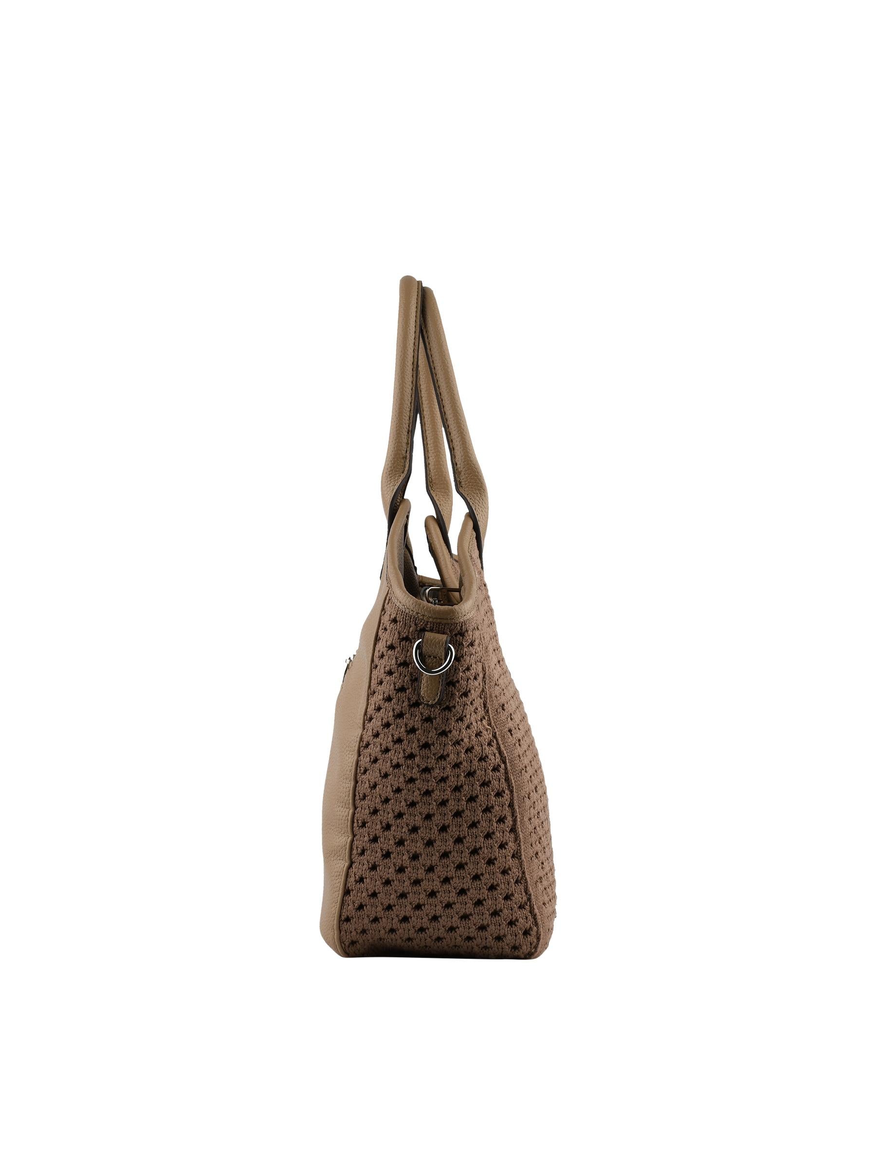 Stella - Sac porté main taupe