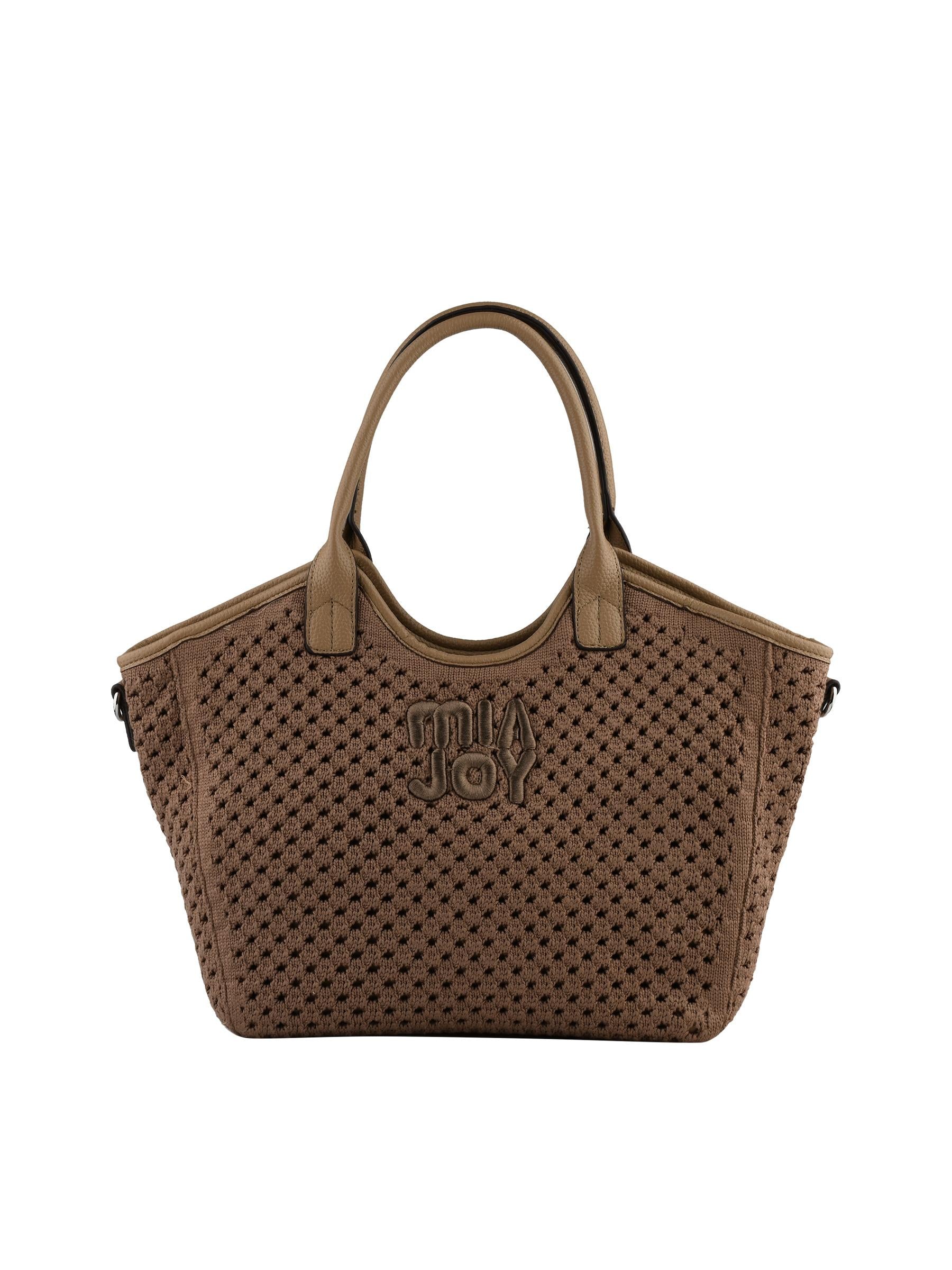 Stella - Sac porté main taupe