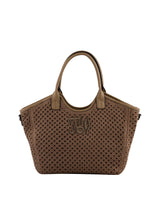 Stella - Sac porté main taupe
