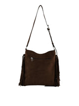 Gaïa - Sac porté travers chocolat