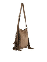 Gaïa - Sac porté travers mastic
