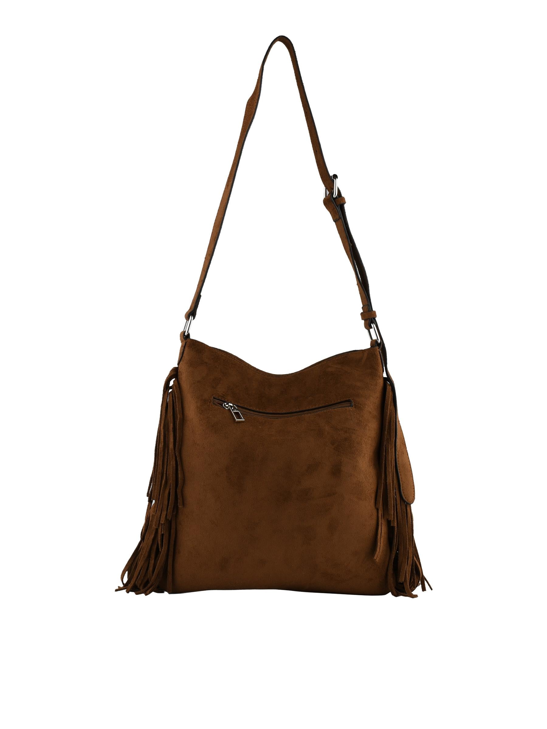 Gaïa - Sac porté travers taupe
