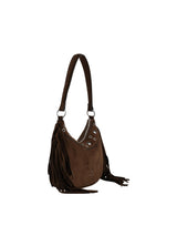 Gaïa - Sac porté épaule chocolat
