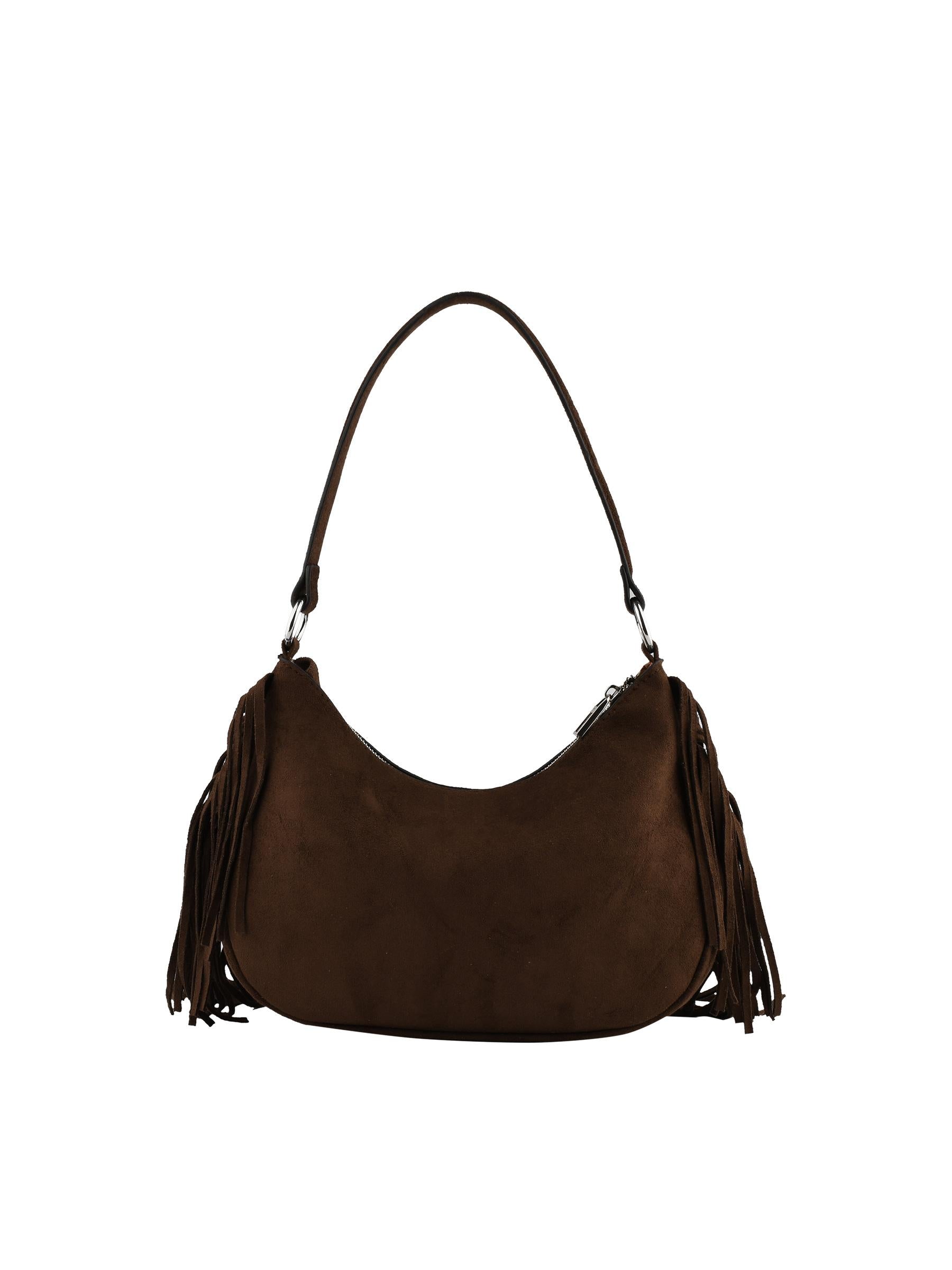 Gaïa - Sac porté épaule chocolat