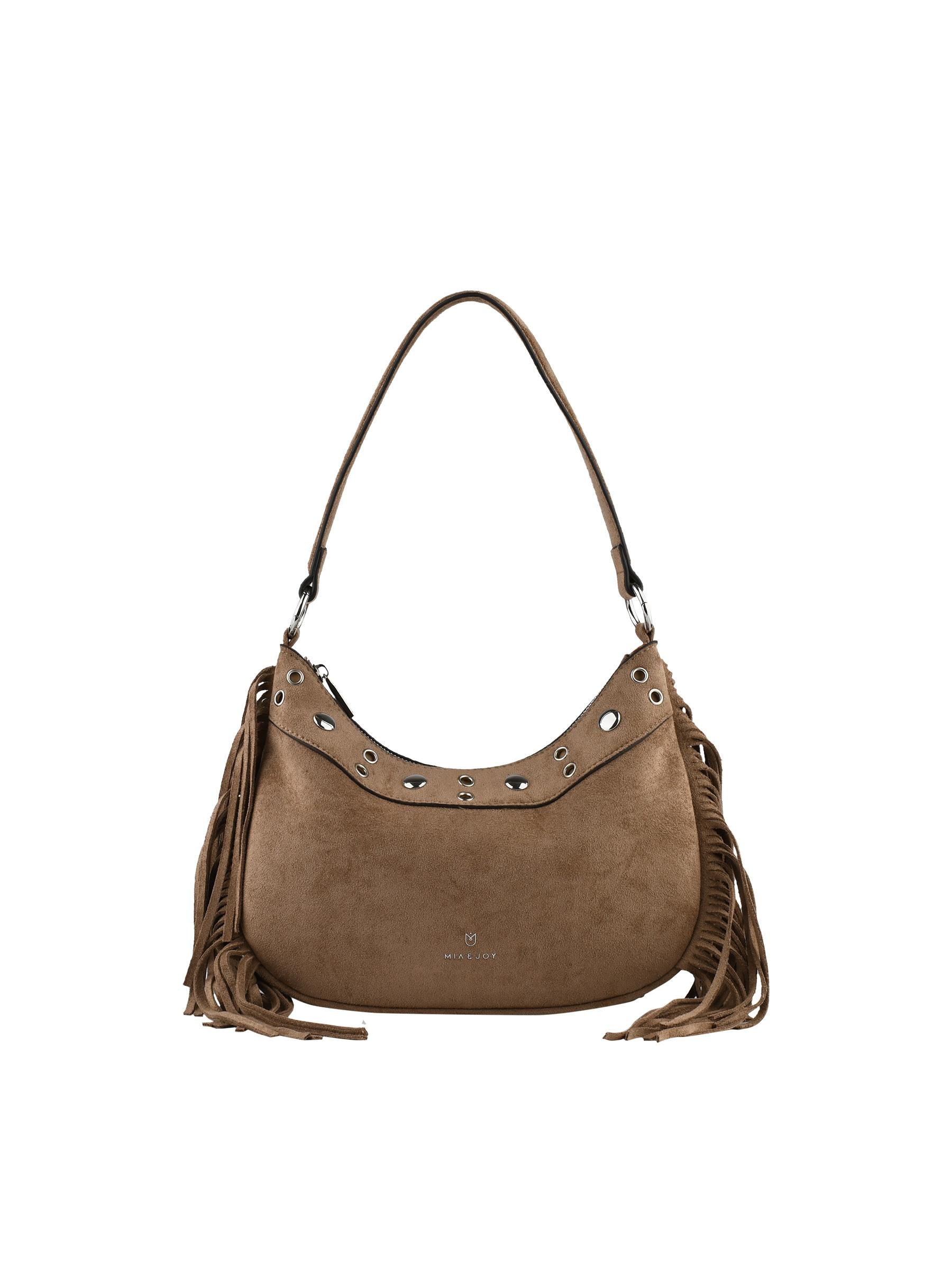 Gaïa - Sac porté épaule mastic
