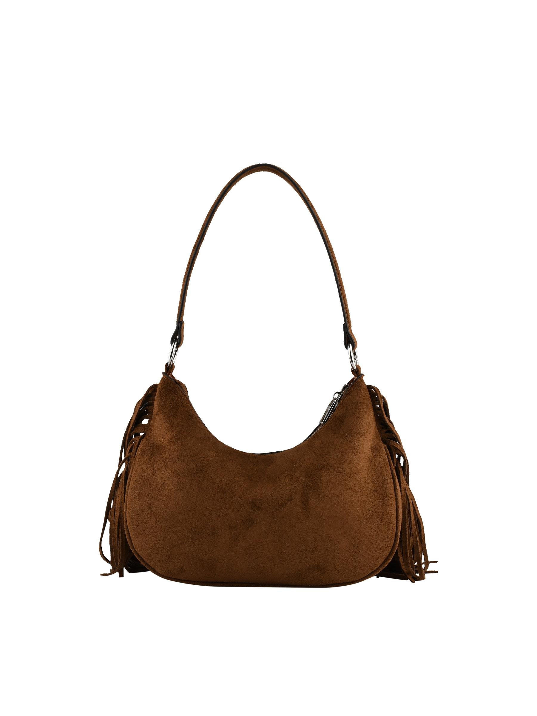 Gaïa - Sac porté épaule taupe