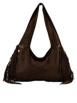 Gaïa - Sac porté épaule chocolat