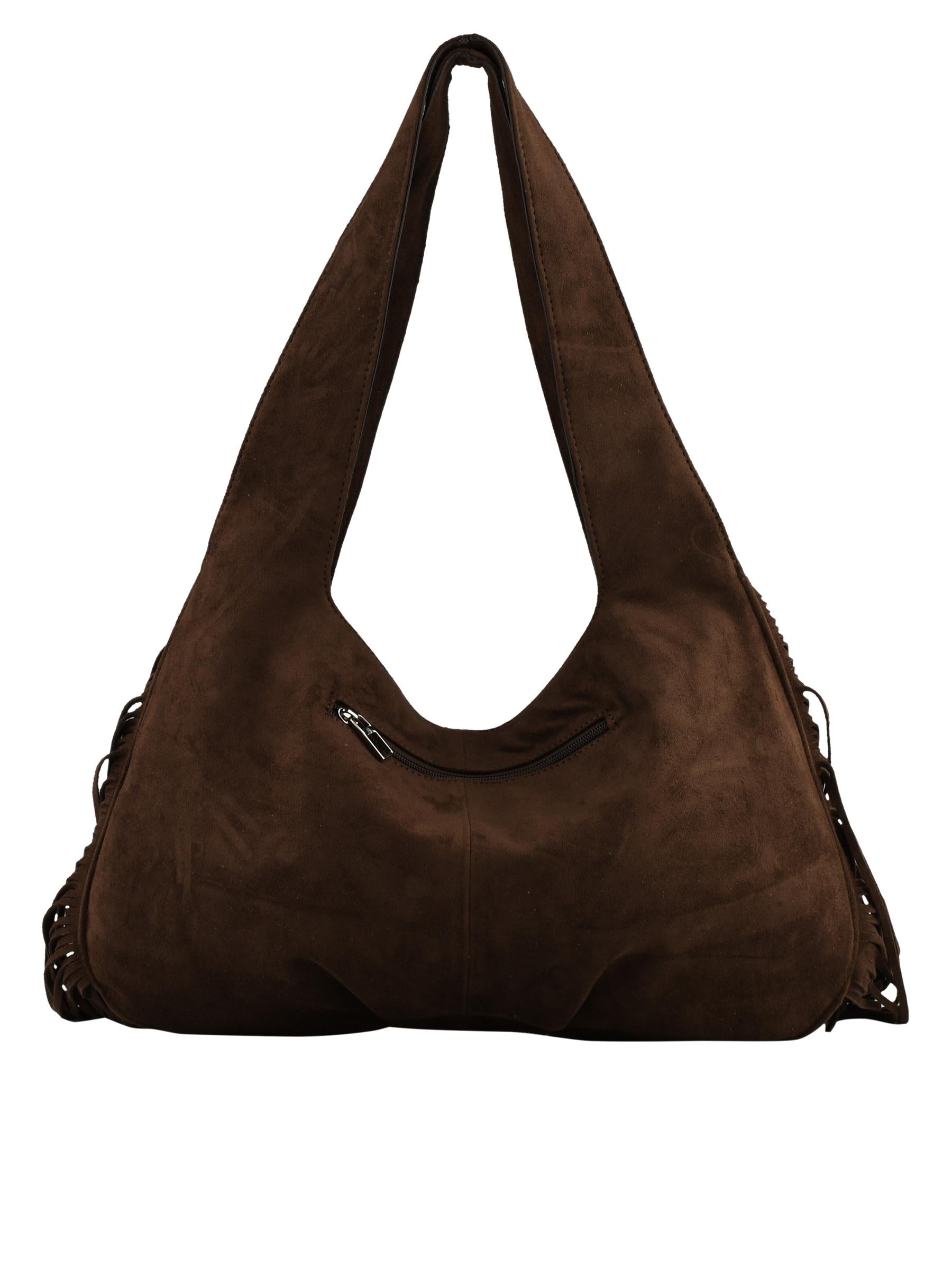 Gaïa - Sac porté épaule chocolat