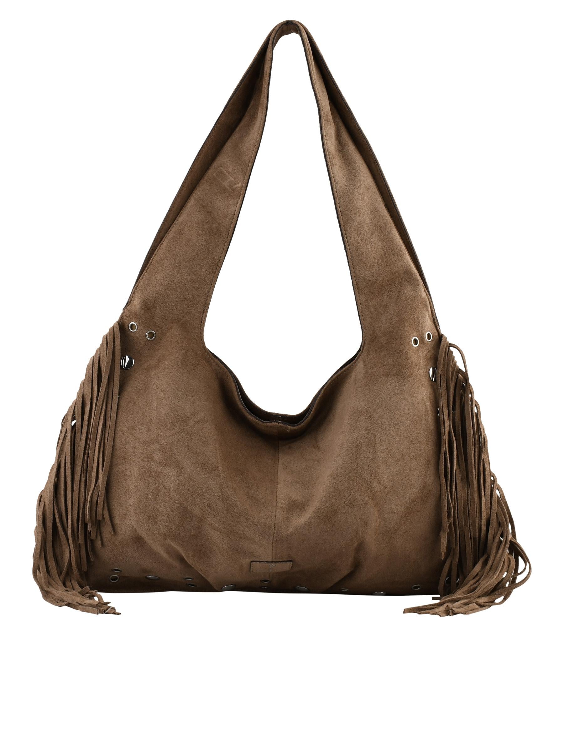 Gaïa - Sac porté épaule mastic