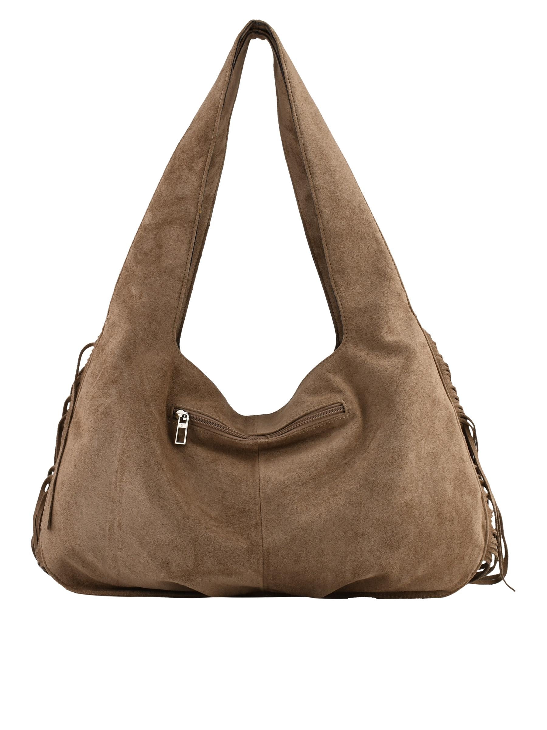 Gaïa - Sac porté épaule mastic
