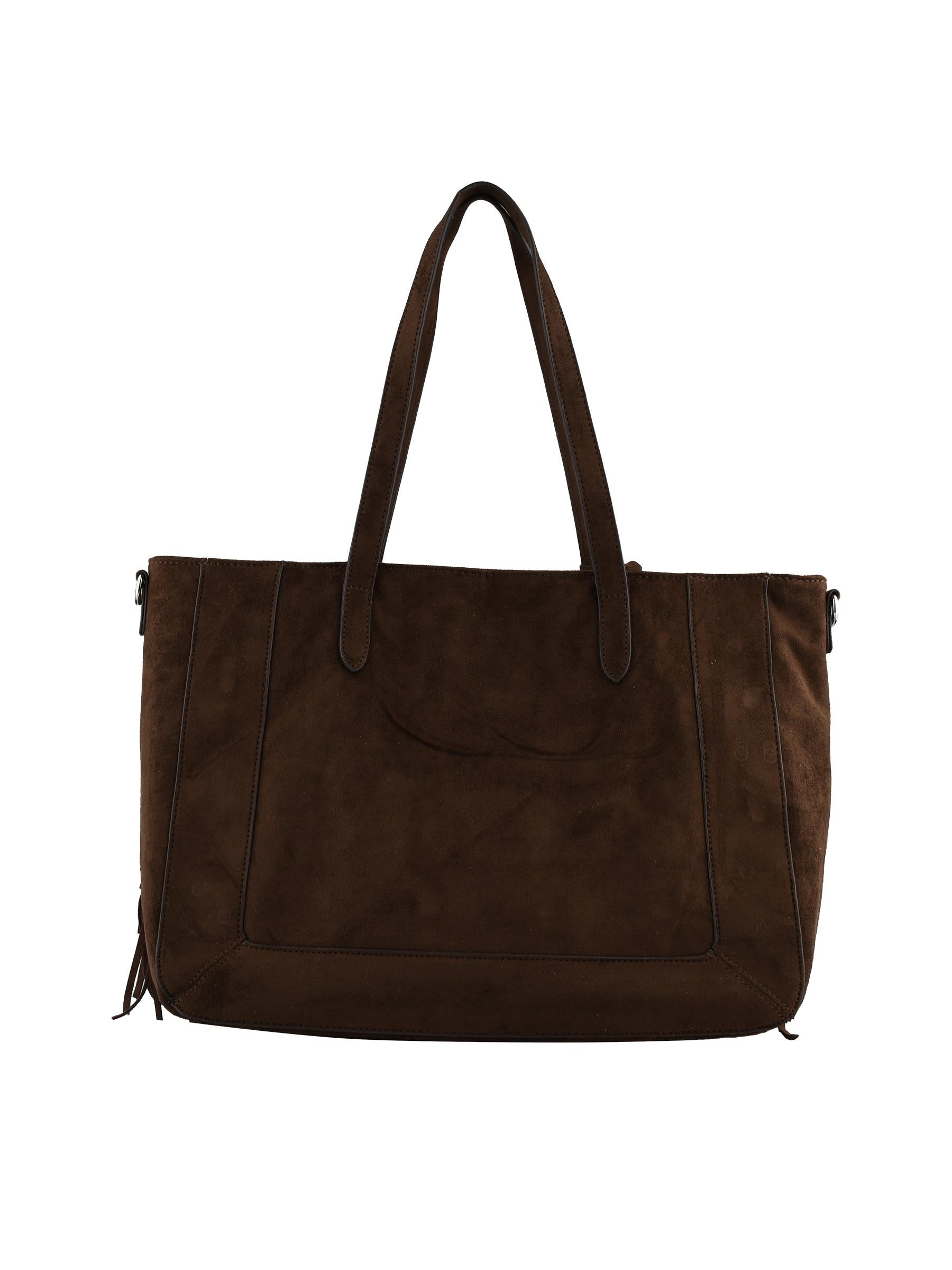 Gaïa - Sac shopping chocolat