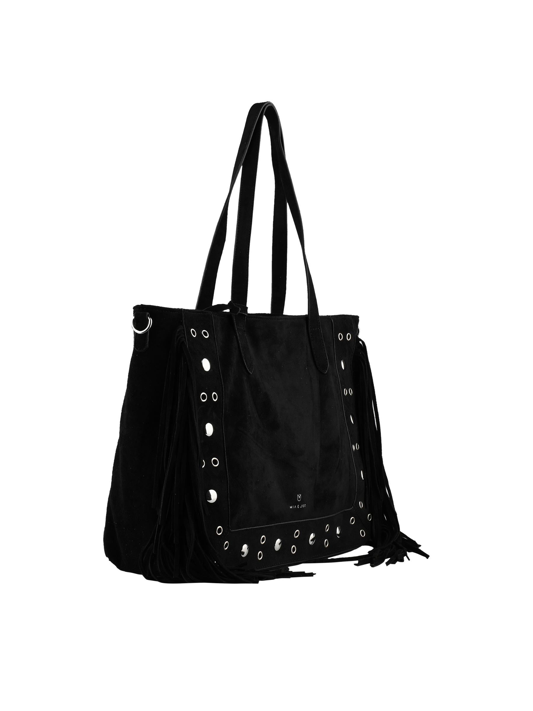 Gaïa - Sac shopping noir