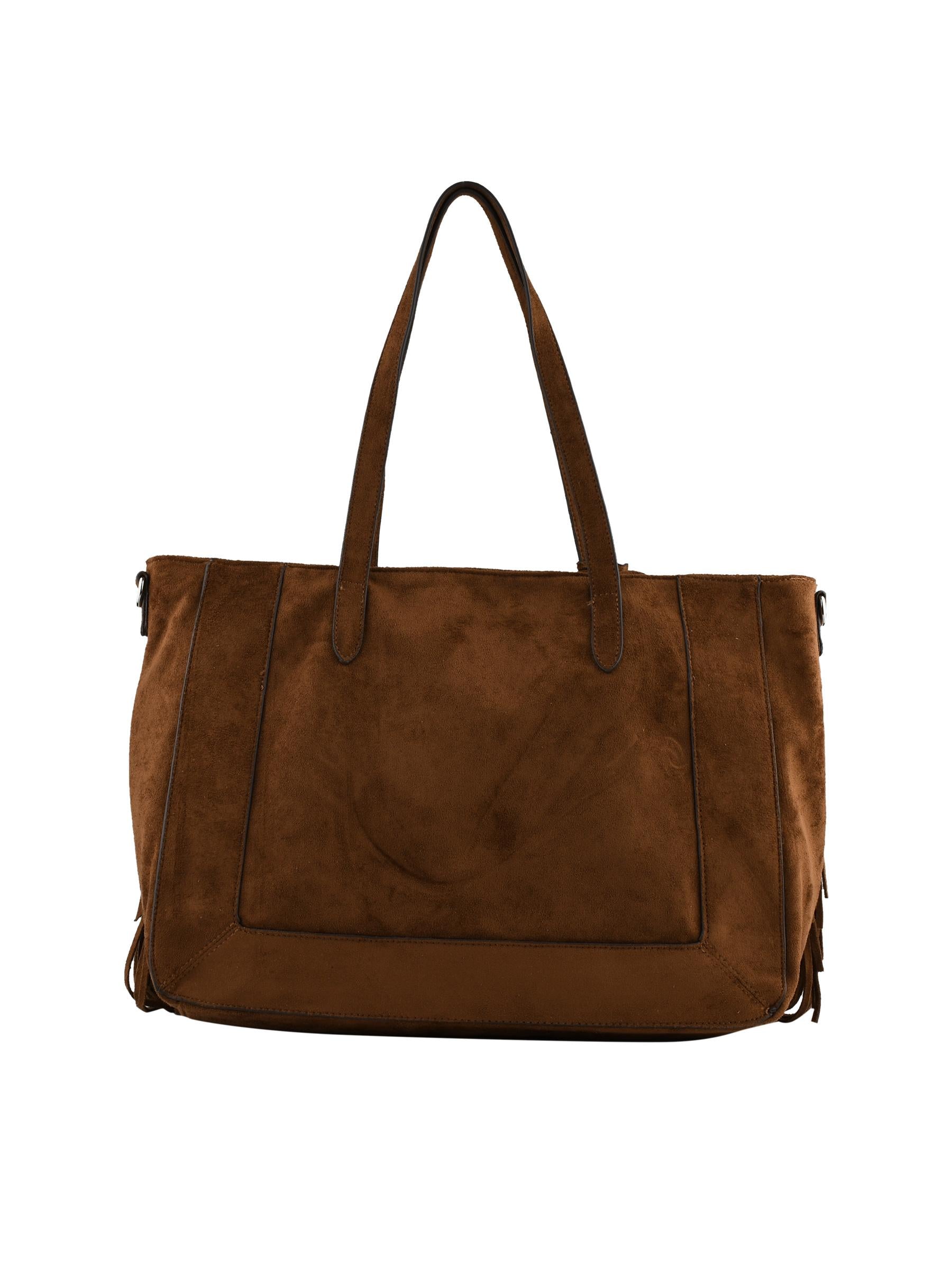 Gaïa - Sac shopping taupe