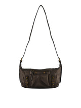 Jihane - Sac porté travers métallisé