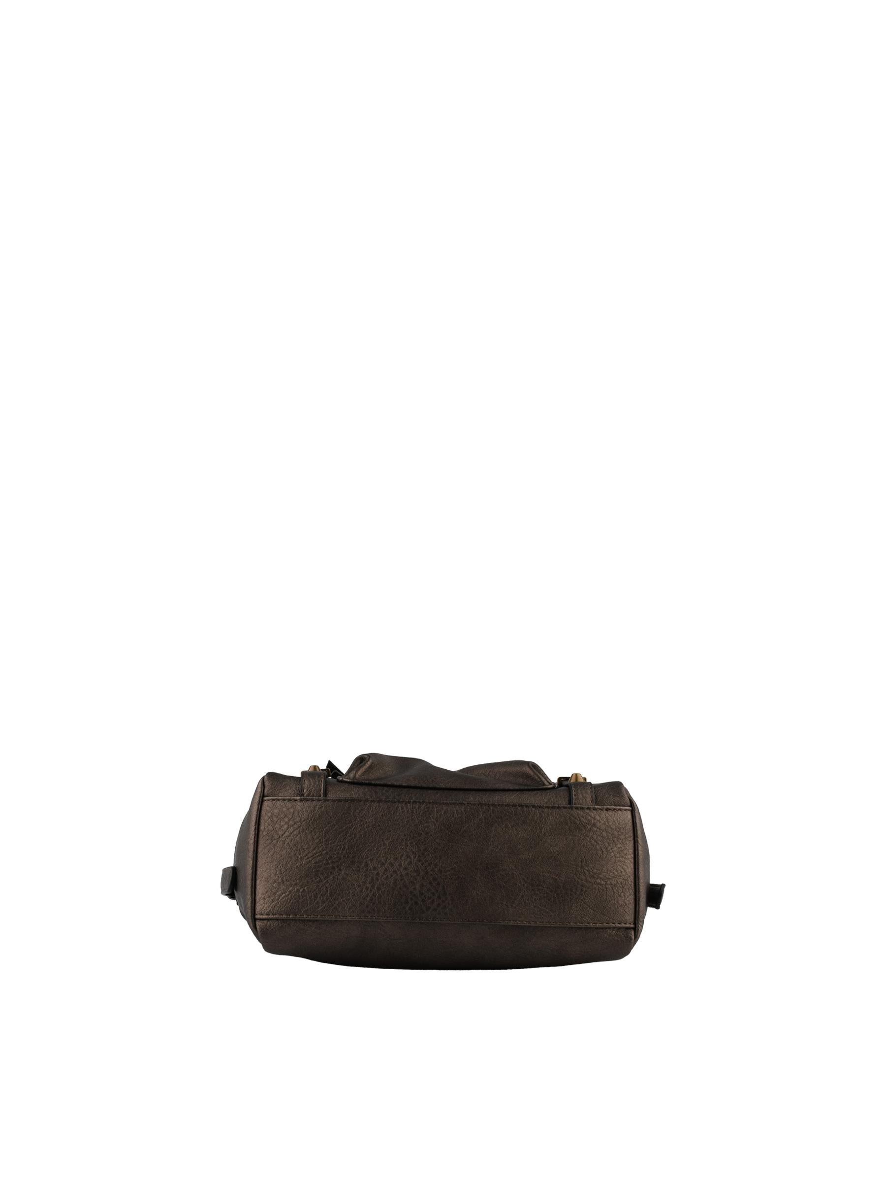 Jihane - Sac porté travers métallisé