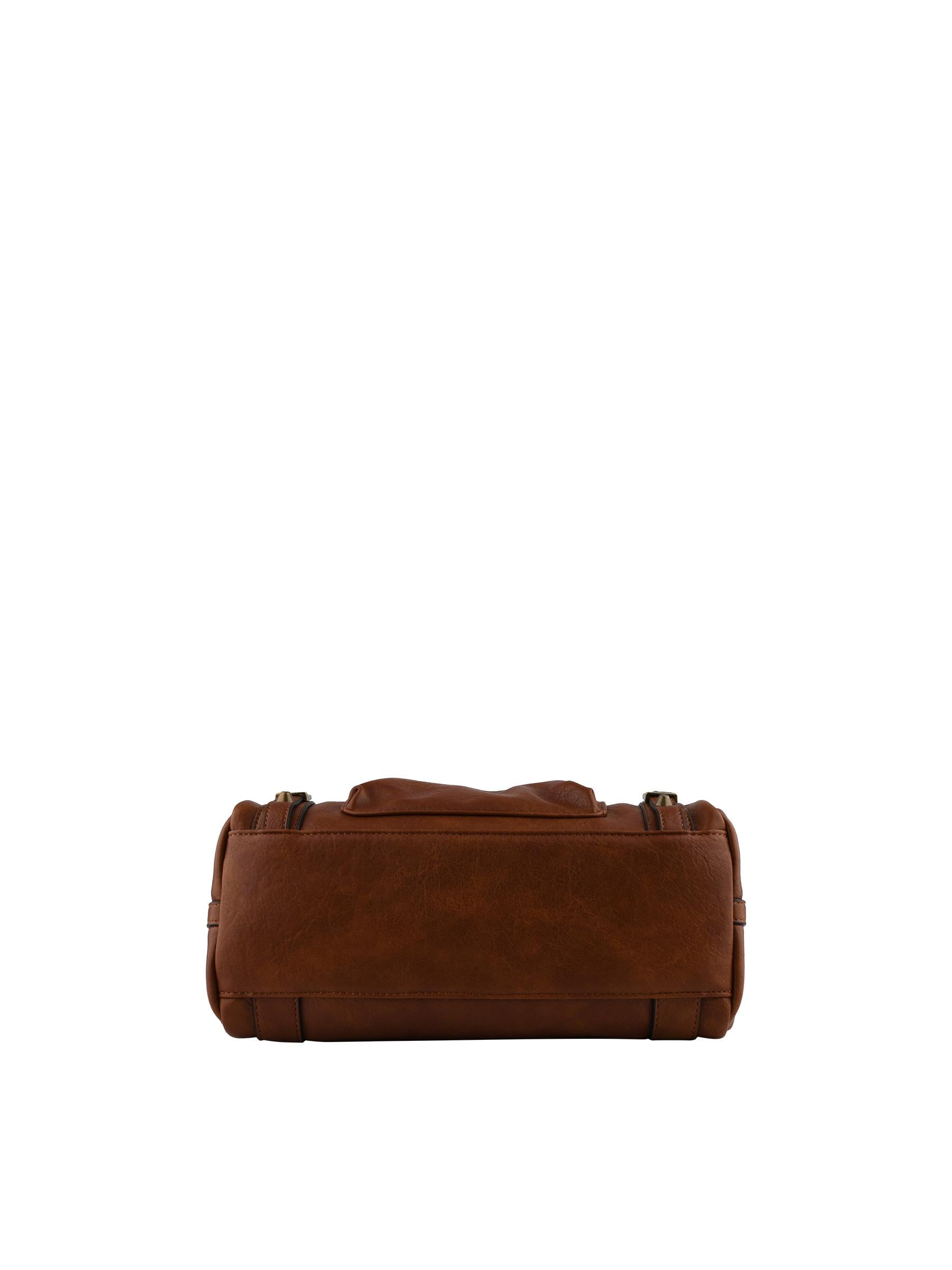 Jihane - Sac porté épaule camel