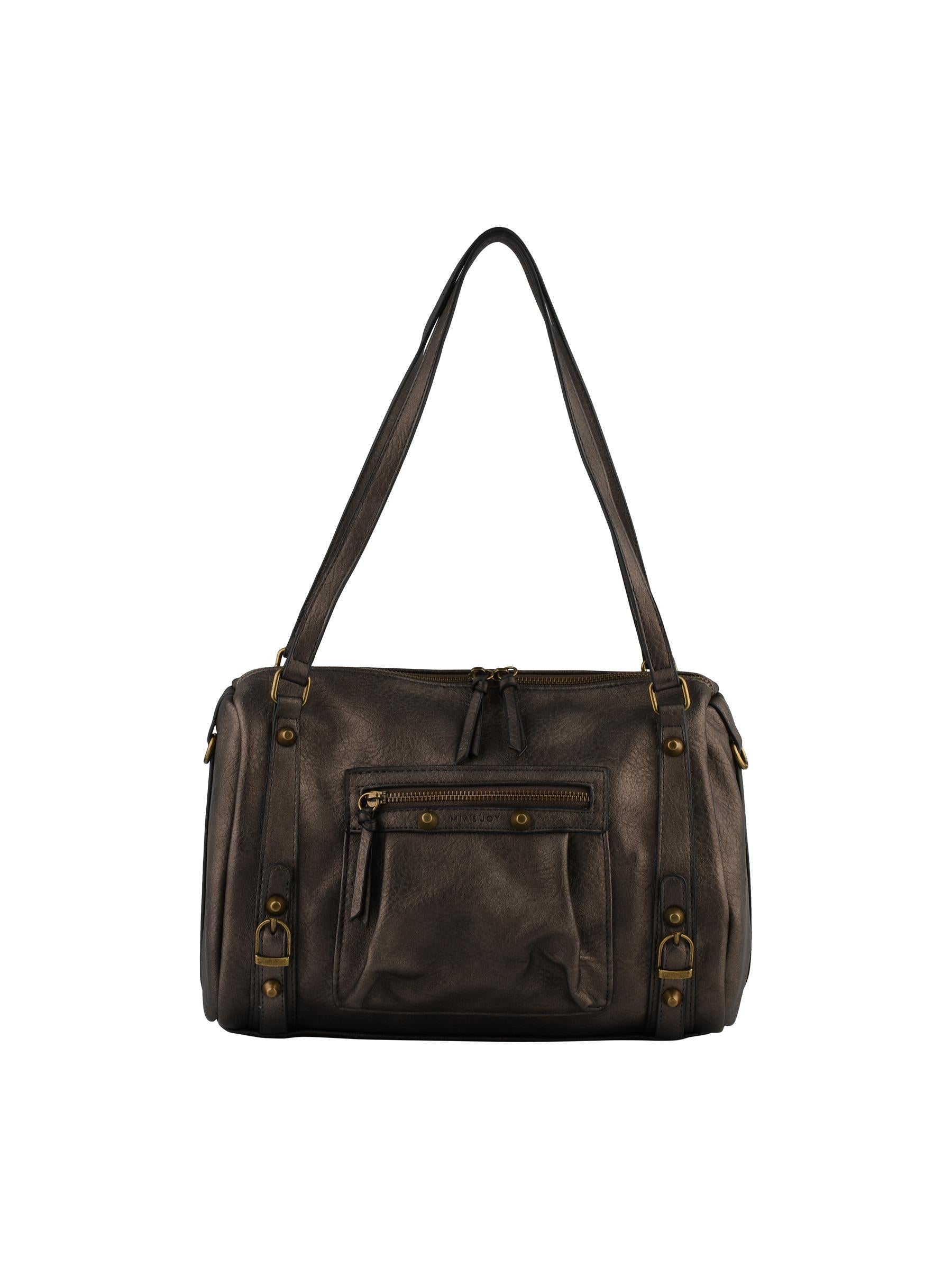 Jihane - Sac porté épaule métallisé