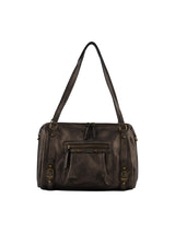 Jihane - Sac porté épaule métallisé