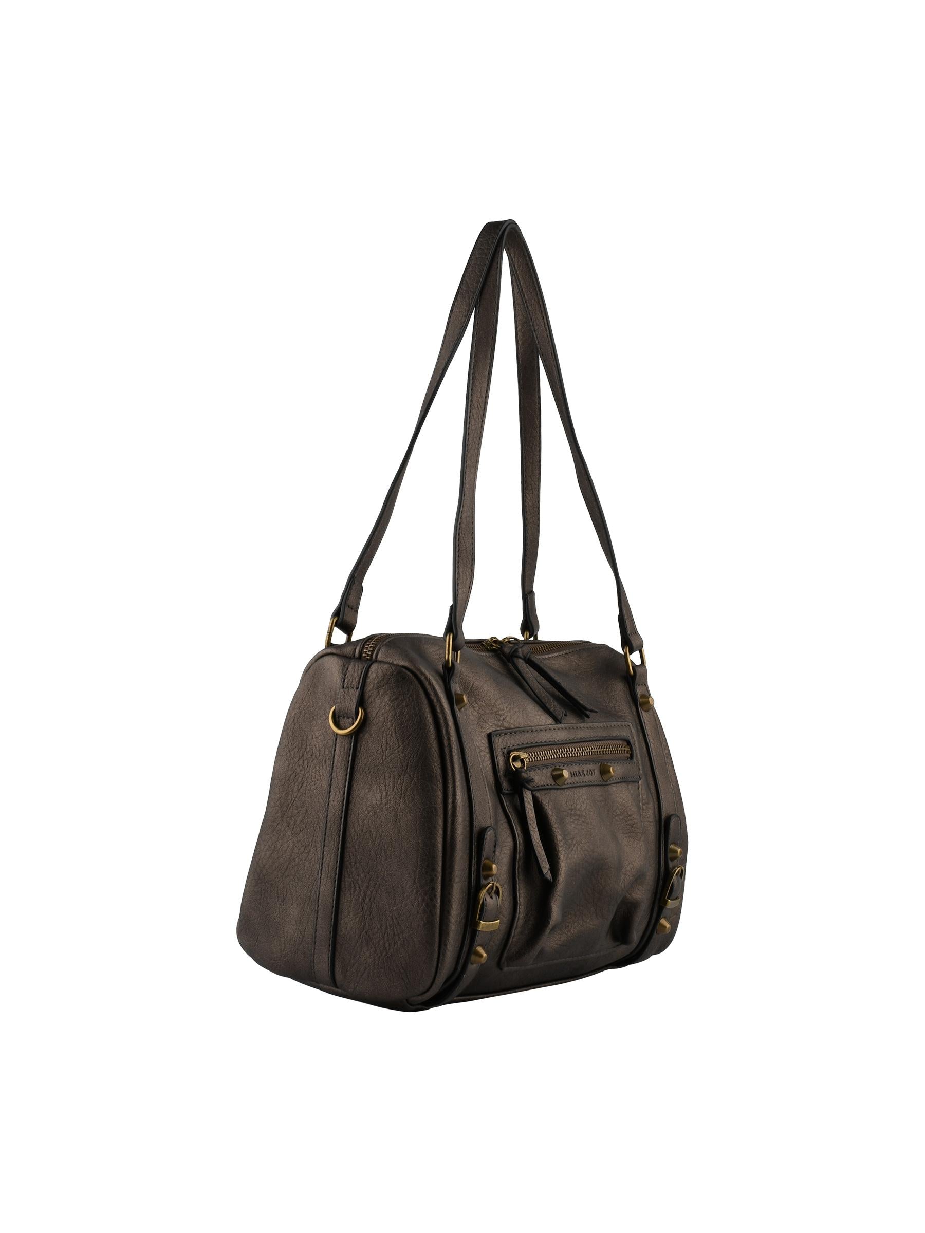 Jihane - Sac porté épaule métallisé