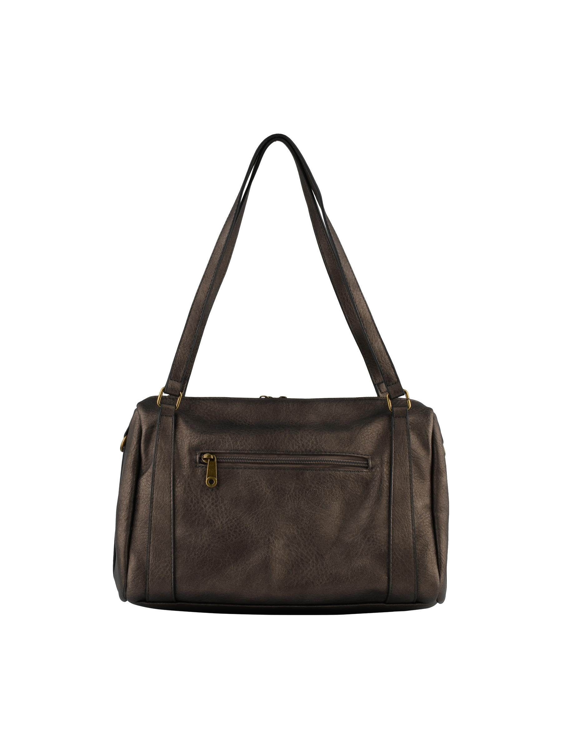 Jihane - Sac porté épaule métallisé