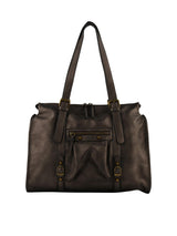Jihane - Sac shopping métallisé