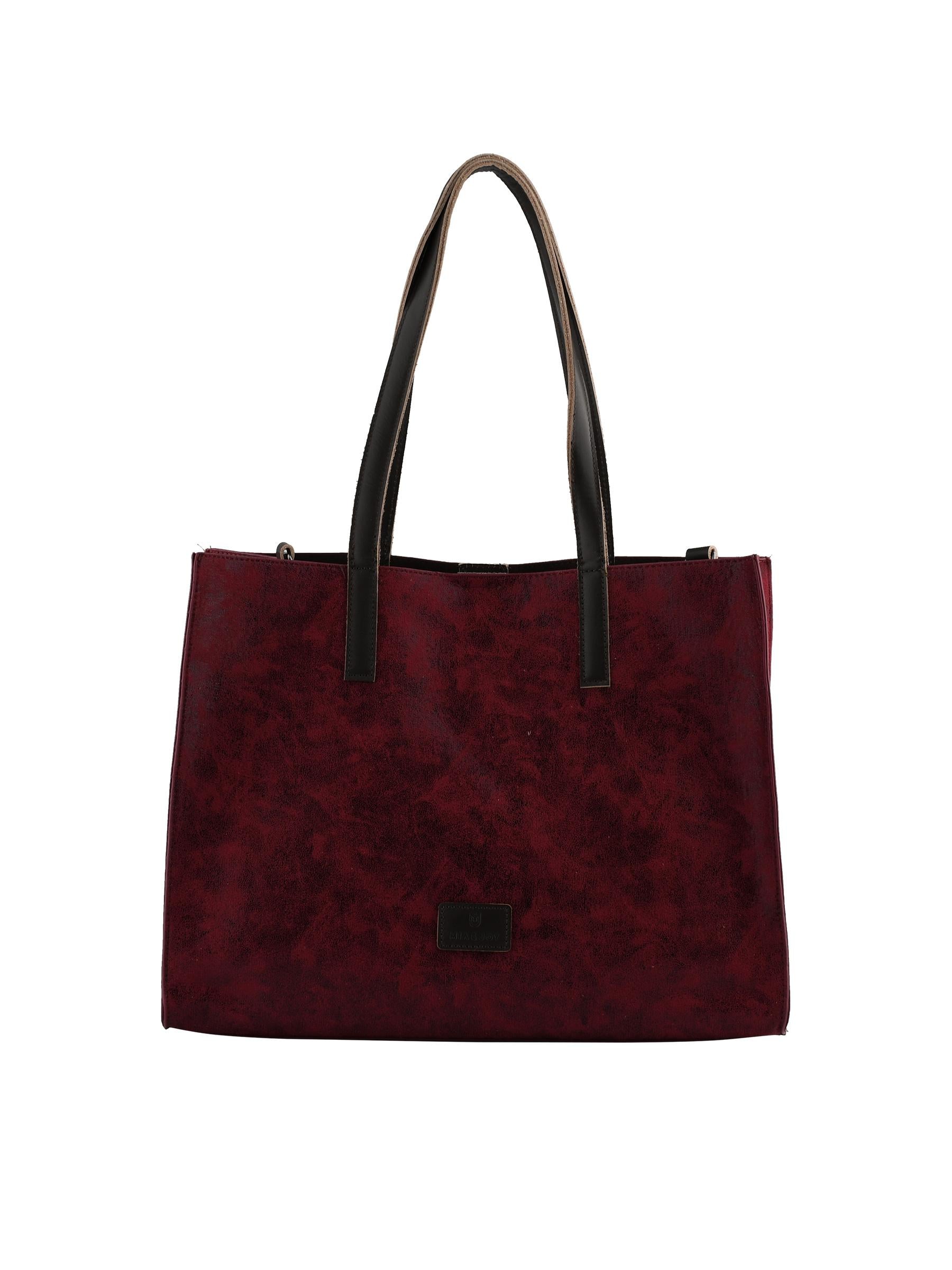 Noor - Sac porté épaule bordeaux