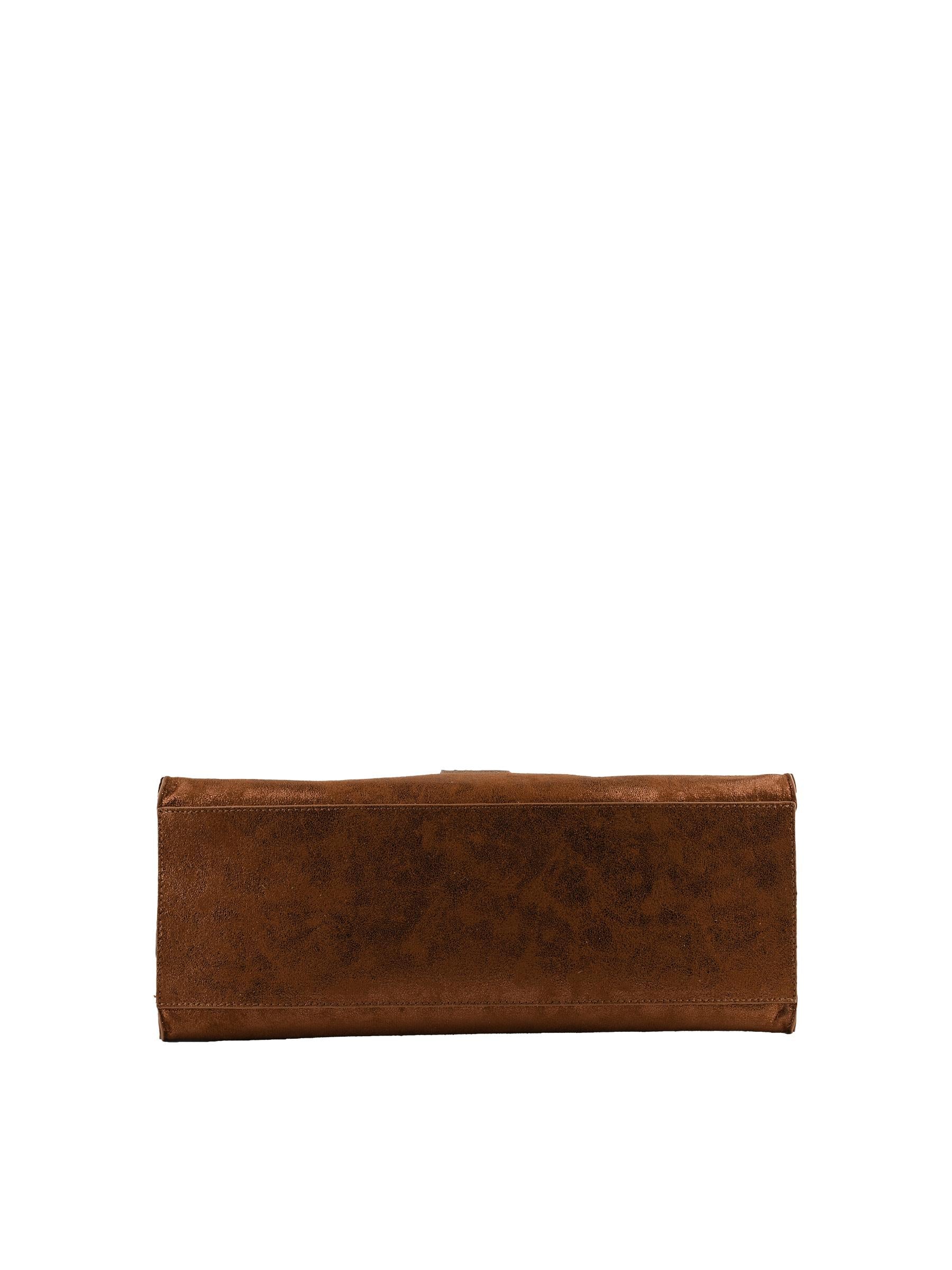 Noor - Sac porté épaule bronze
