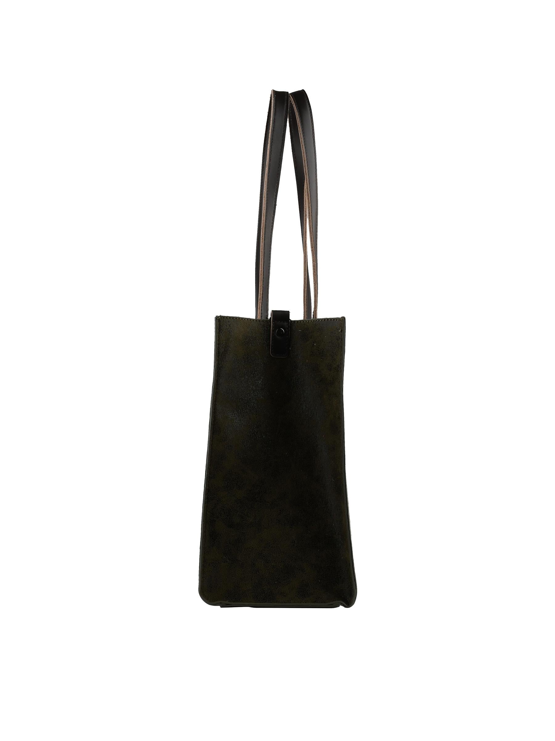 Noor - Sac porté épaule kaki