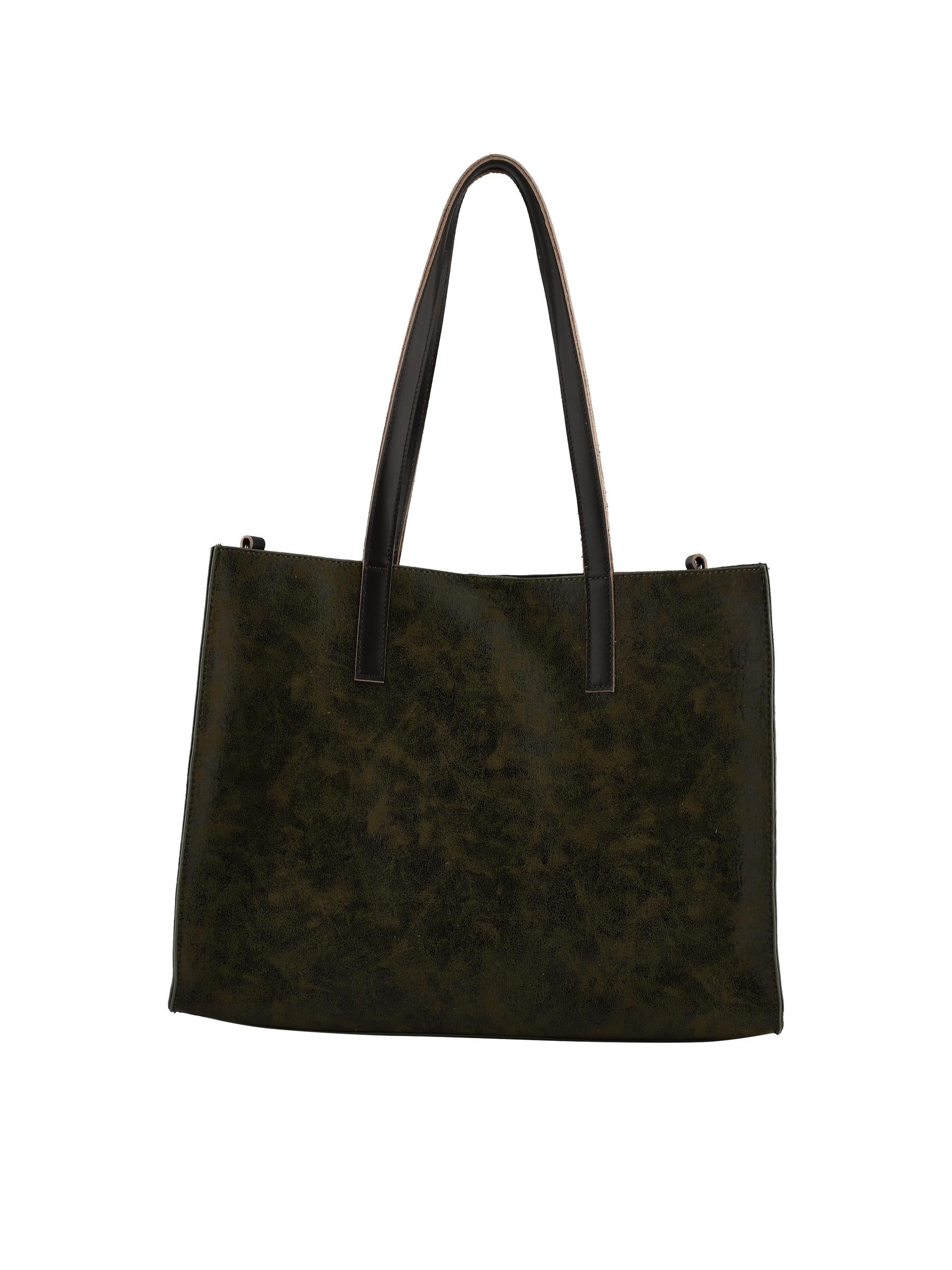 Noor - Sac porté épaule kaki