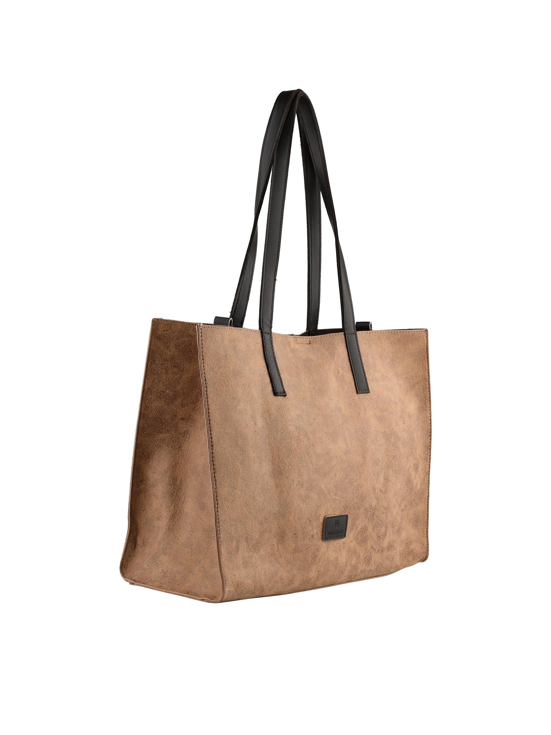 Noor - Sac porté épaule mastic